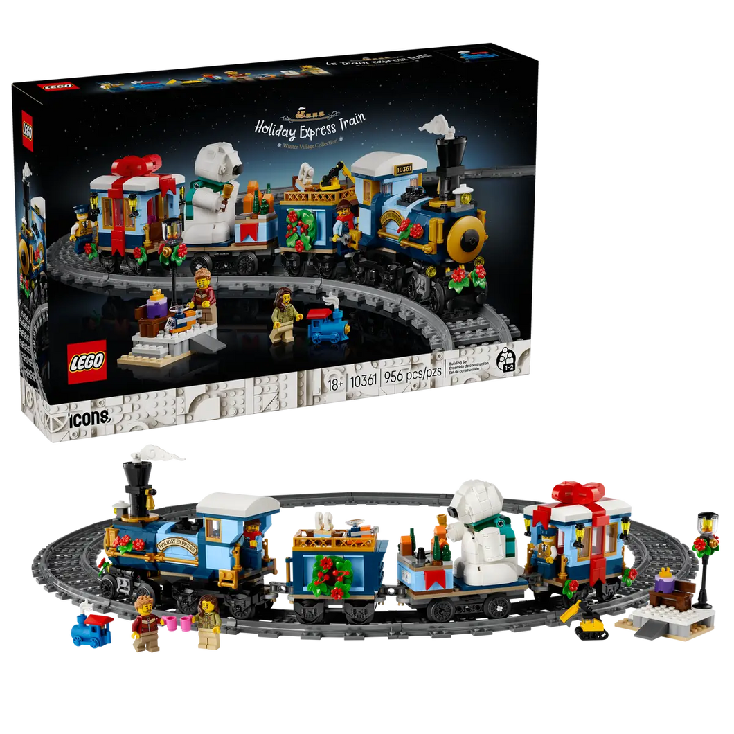 verhuur LEGO Feestelijke kersttrein (vanaf 2de week oktober)
