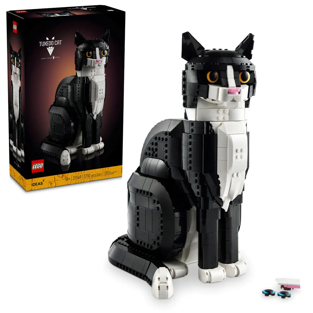 LEGO VERHUUR Zwart-witte kat