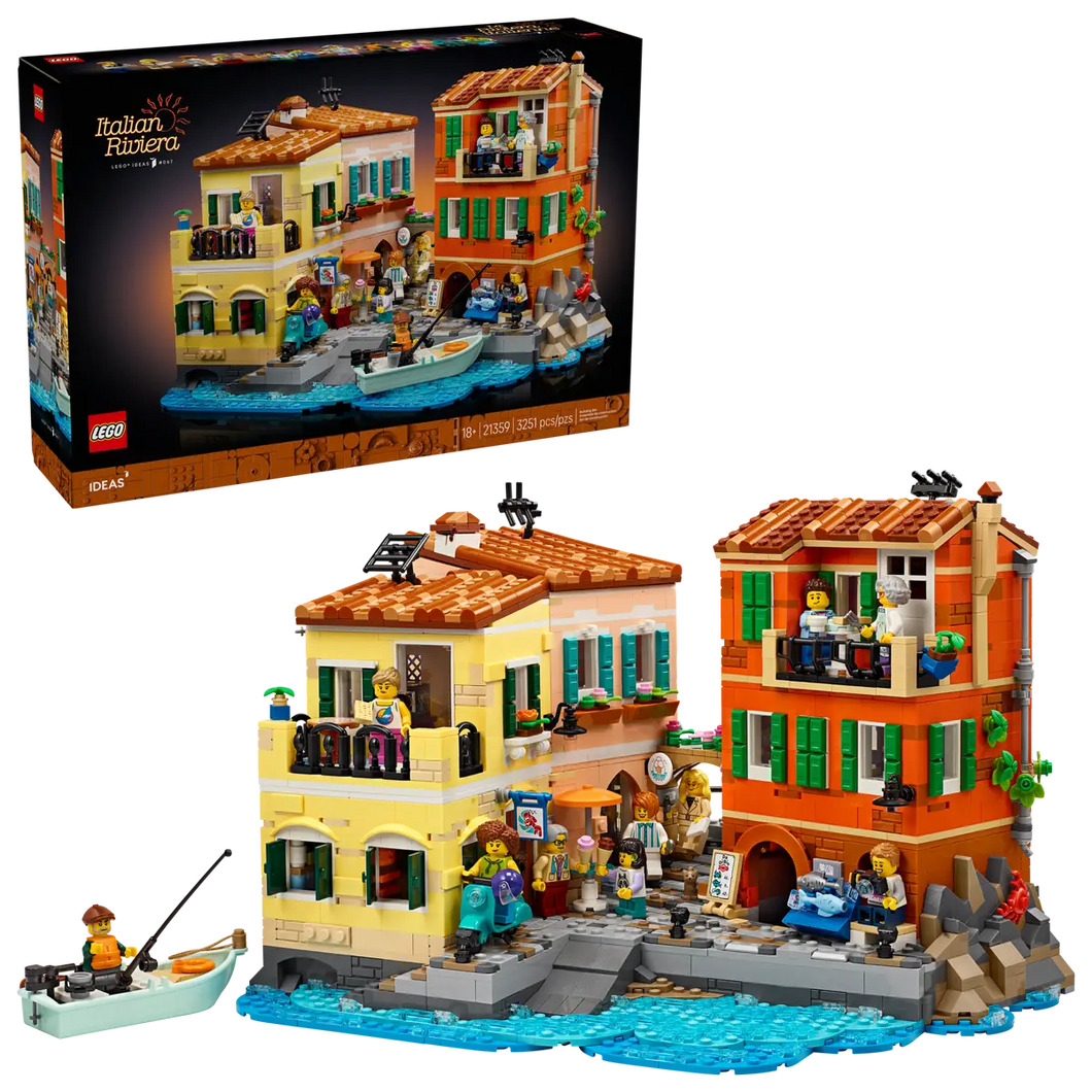 LEGO IDEAS Italiaanse Rivièra (verhuur)