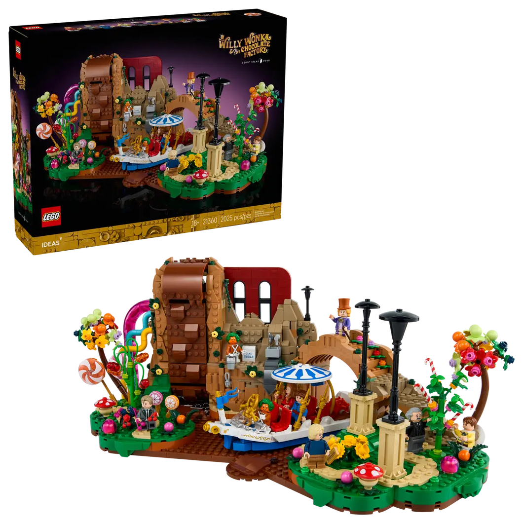 LEGO Verhuur Willy Wonka en de Chocoladefabriek