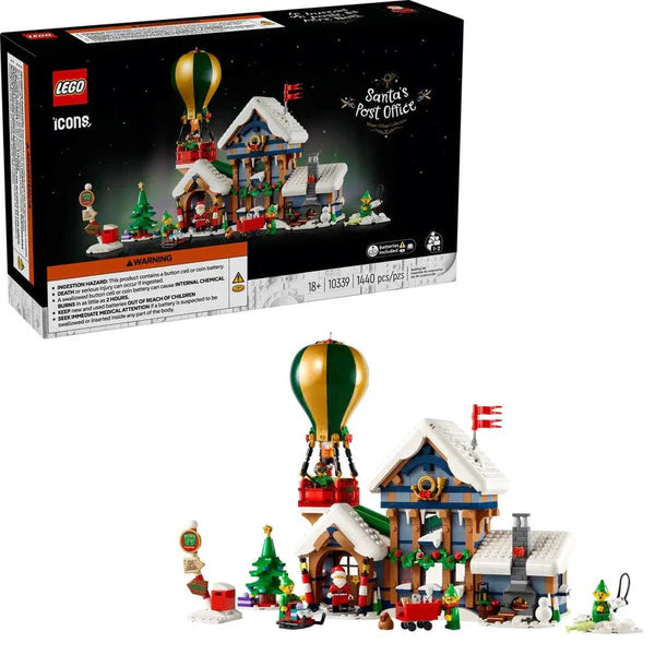 LEGO 10339 Icons Postkantoor van de Kerstman