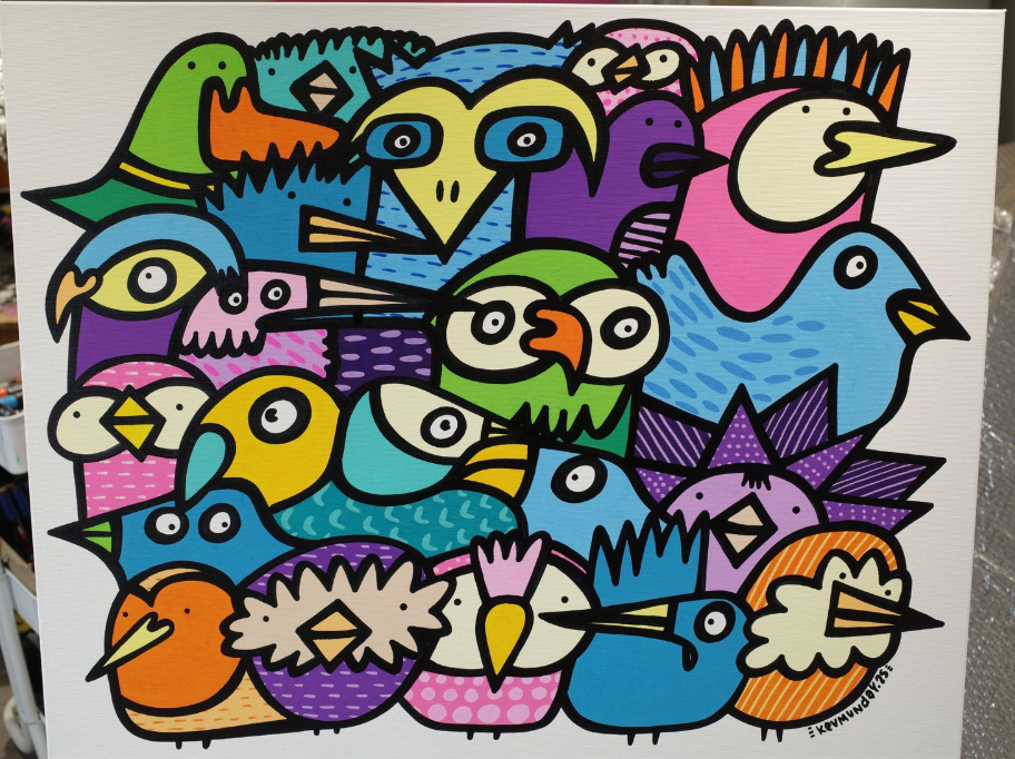 Kev Munday - Beaks & Tails