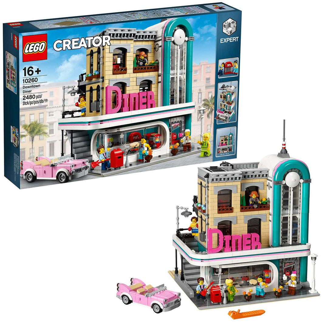 LEGO 10260 Icons Diner in de stad | Exclusive - Bricks4fun