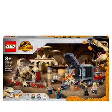Charger l&#39;image dans la vue Galerie, LEGO  76948 Jurassic World T. rex &amp; Atrociraptor dinosaurus ontsnapping - Bricks4fun
